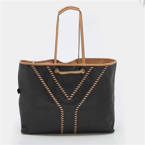 ysl orange & brown leather neo reversible tote|YSL pur couture color.